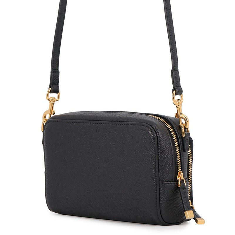 クリスチャン・ディオール ショルダーバッグ カロ ダブルポーチ レザー S7431UBAE Christian Dior 黒