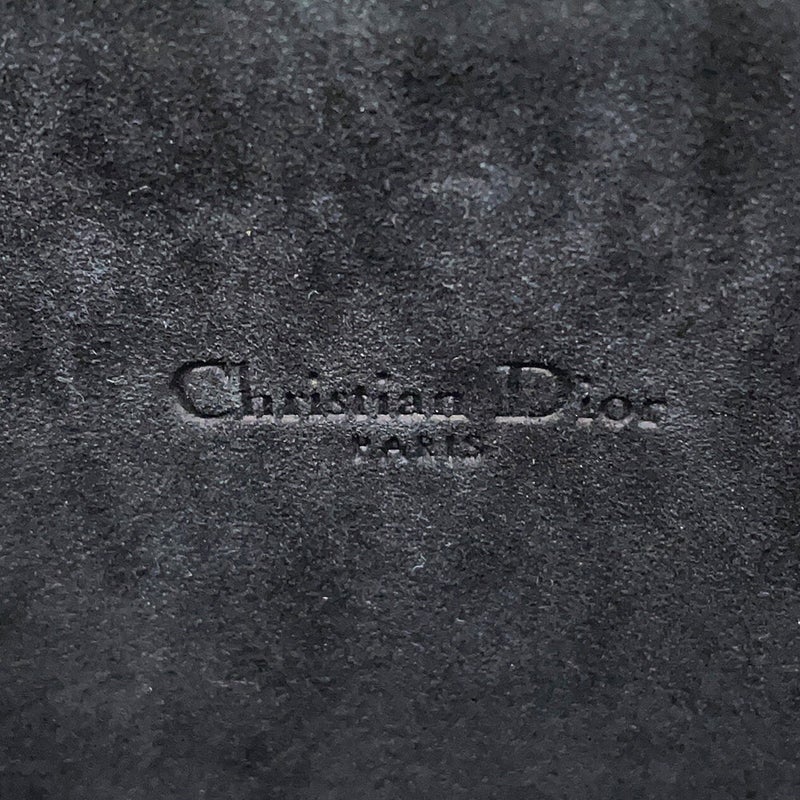 クリスチャン・ディオール ショルダーバッグ カロ ダブルポーチ レザー S7431UBAE Christian Dior 黒
