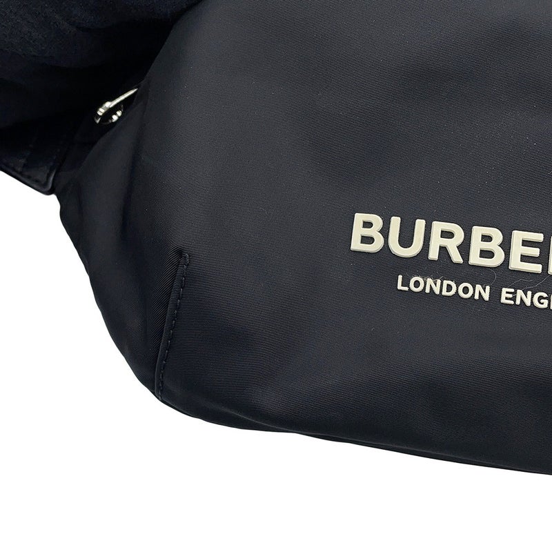 バーバリー ボディバッグ ロゴ ソニー ナイロン レザー 8049095 BURBERRY ベルトバッグ ウエストバッグ 黒