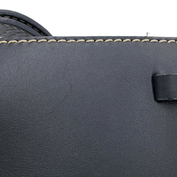 バーバリー ショルダーバッグ ノバチェック バケットバッグ レザー 4078584 BURBERRY 黒