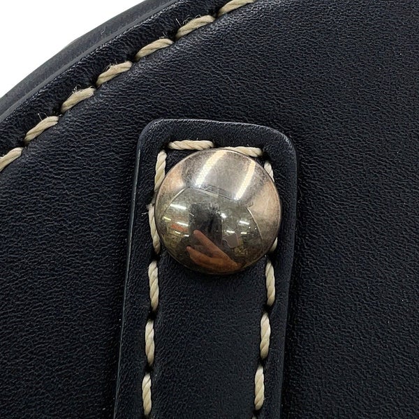 バーバリー ショルダーバッグ ノバチェック バケットバッグ レザー 4078584 BURBERRY 黒