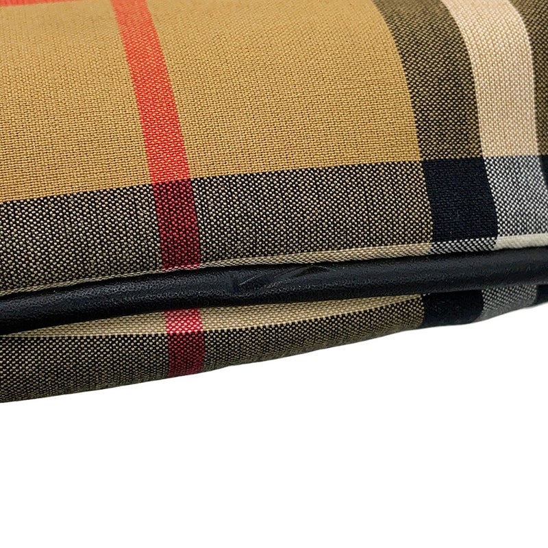 バーバリー ショルダーバッグ ノバチェック バケットバッグ レザー 4078584 BURBERRY 黒