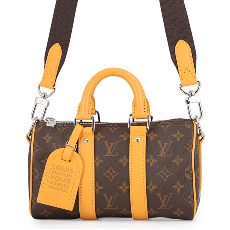 ルイヴィトン ハンドバッグ モノグラム・マカサー キーポル・バンドリエール 25 M12733 2way バッグ LV カラーマニア コレクション