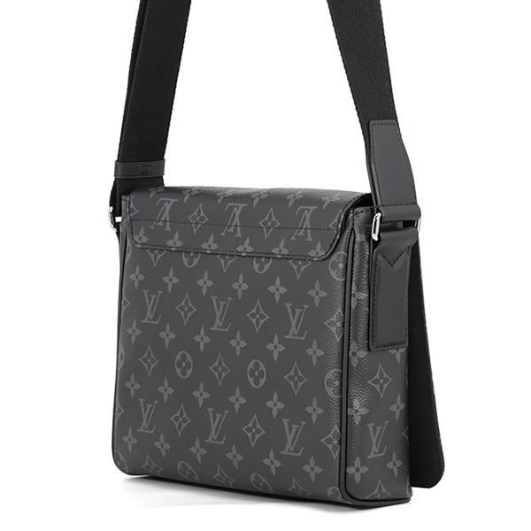 ルイヴィトン ショルダーバッグ モノグラム・エクリプス ディストリクト PM NV3 M46255 LOUIS VUITTON メンズ 黒 ブラック