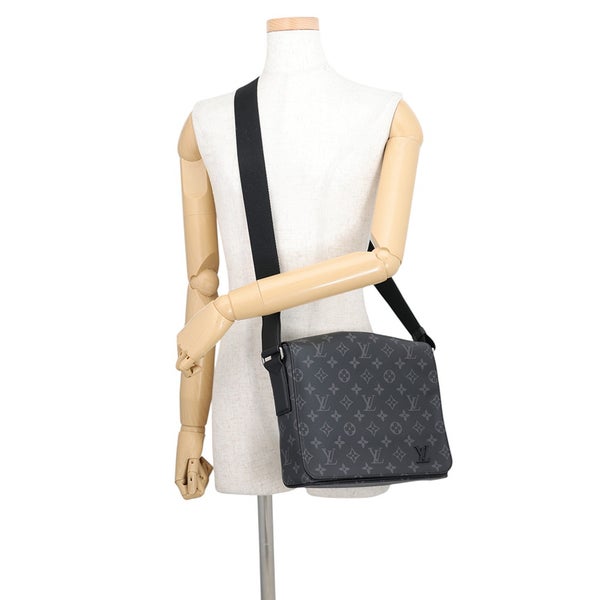 ルイヴィトン ショルダーバッグ モノグラム・エクリプス ディストリクト PM NV3 M46255 LOUIS VUITTON メンズ 黒 ブラック