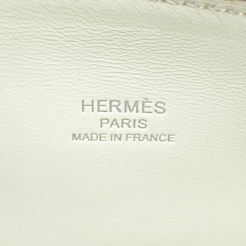 エルメス ボリード1923 ミニ トリコロール マッシュルーム/モーヴシルベストル/ゴールド/シルバー金具 エバーカラー U刻印