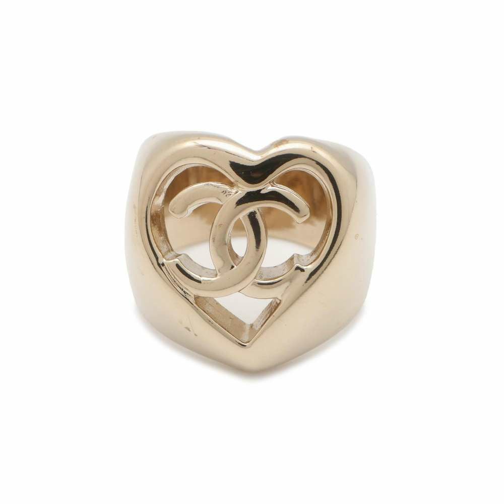 シャネル リング ココマーク ハート メタル B22P CHANEL アクセサリー