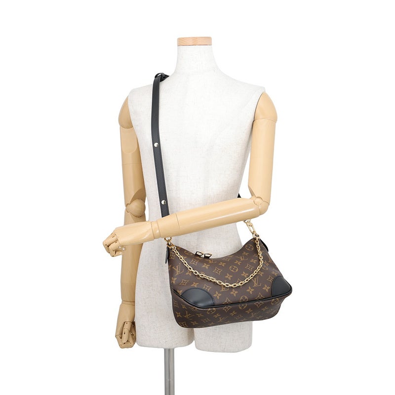 ルイヴィトン ショルダーバッグ モノグラム ブーローニュ PM M45831 LOUIS VUITTON 黒 ブラック
