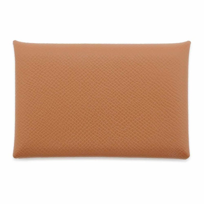 エルメス カードケース カルヴィ ゴールド ヴォーエプソン B刻印 HERMES 名刺入れ