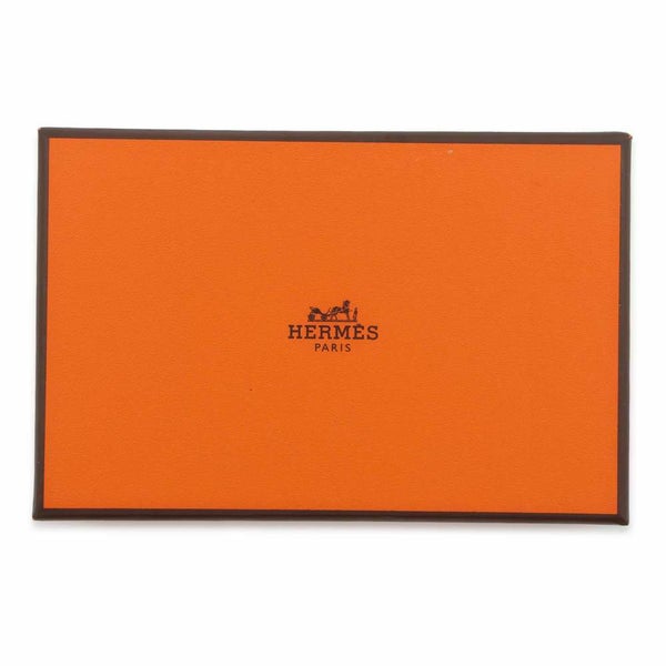 エルメス カードケース カルヴィ ゴールド ヴォーエプソン B刻印 HERMES 名刺入れ