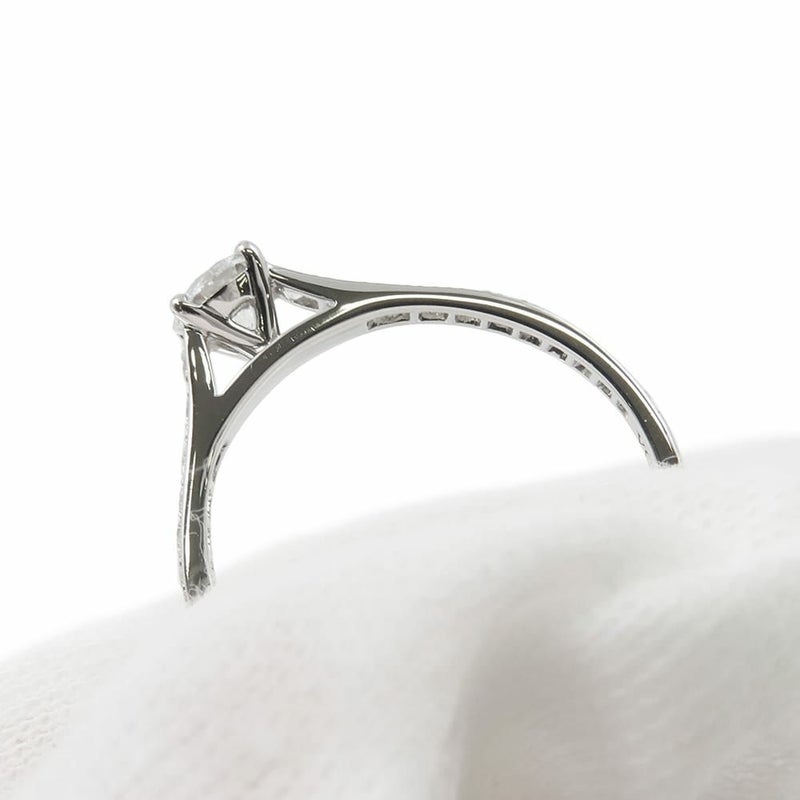 ヴァンクリーフ&アーペル リング ロマンス ソリティア ダイヤ 0.30ct Pt950プラチナ サイズ50 GIA鑑定書コピー 指輪