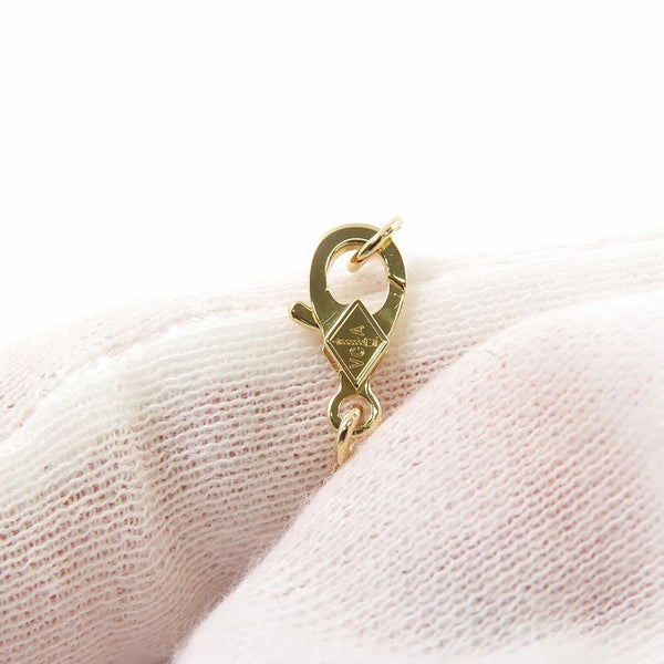 ヴァンクリーフ&アーペル ネックレス ヴィンテージ アルハンブラ ペンダント マザーオブパール K18YGイエローゴールド VCARA45900