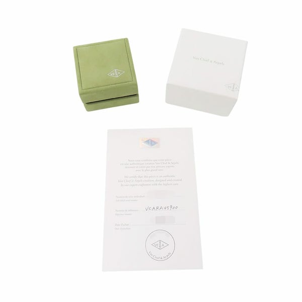 ヴァンクリーフ&アーペル ネックレス ヴィンテージ アルハンブラ ペンダント マザーオブパール K18YGイエローゴールド VCARA45900