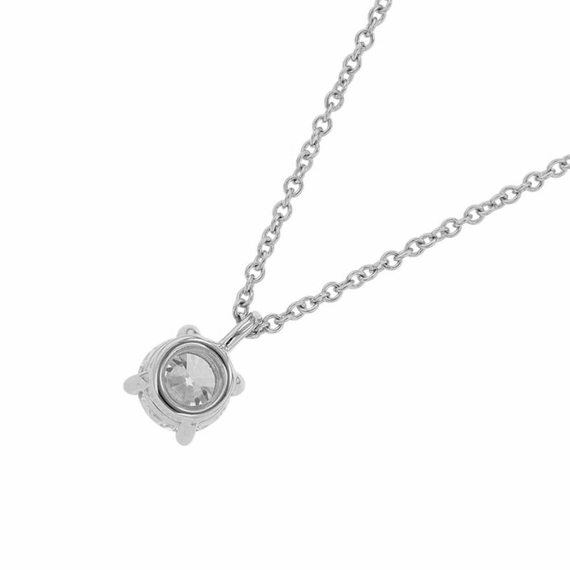 ティファニー ネックレス ソリティア ペンダント ダイヤモンド 0.56ct Pt950プラチナ Tiffany&Co. 鑑定書付き