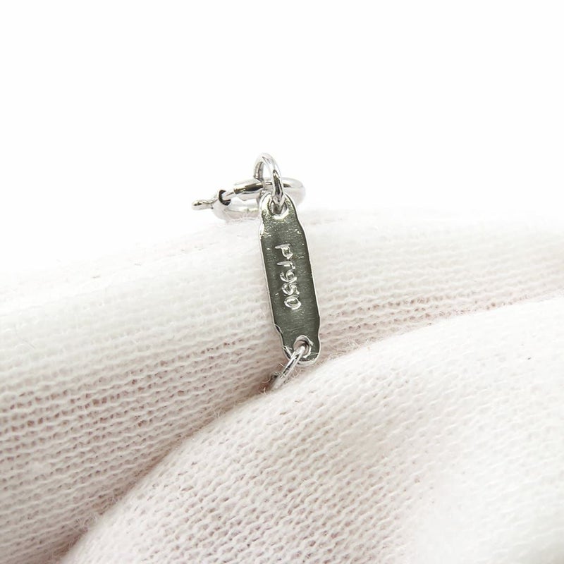 ティファニー ネックレス ソリティア ペンダント ダイヤモンド 0.56ct Pt950プラチナ Tiffany&Co. 鑑定書付き