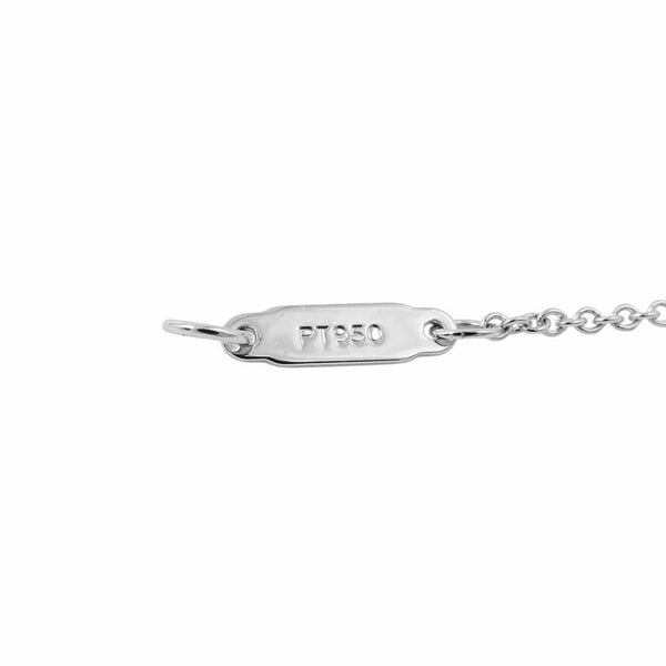 ティファニー ネックレス ソリティア ペンダント ダイヤモンド 0.56ct Pt950プラチナ Tiffany&Co. 鑑定書付き