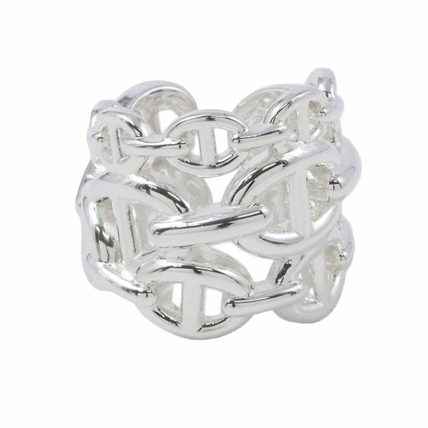 エルメス リング シェーヌダンクル アンシェネGM Enchainee SV925シルバー リングサイズ48 HERMES 指輪