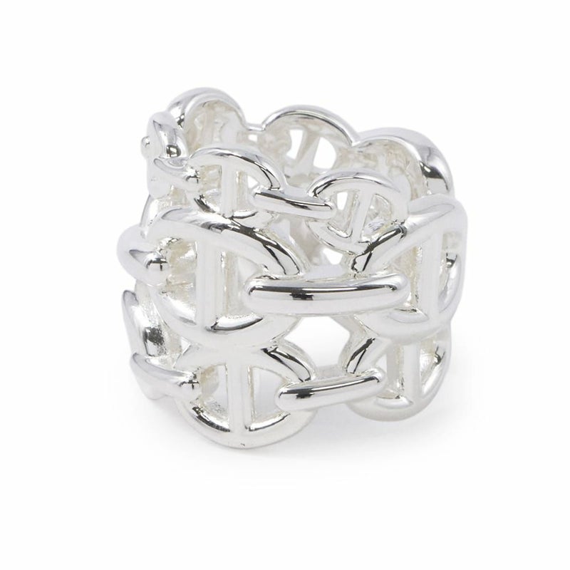 エルメス リング シェーヌダンクル アンシェネGM Enchainee SV925シルバー リングサイズ48 HERMES 指輪