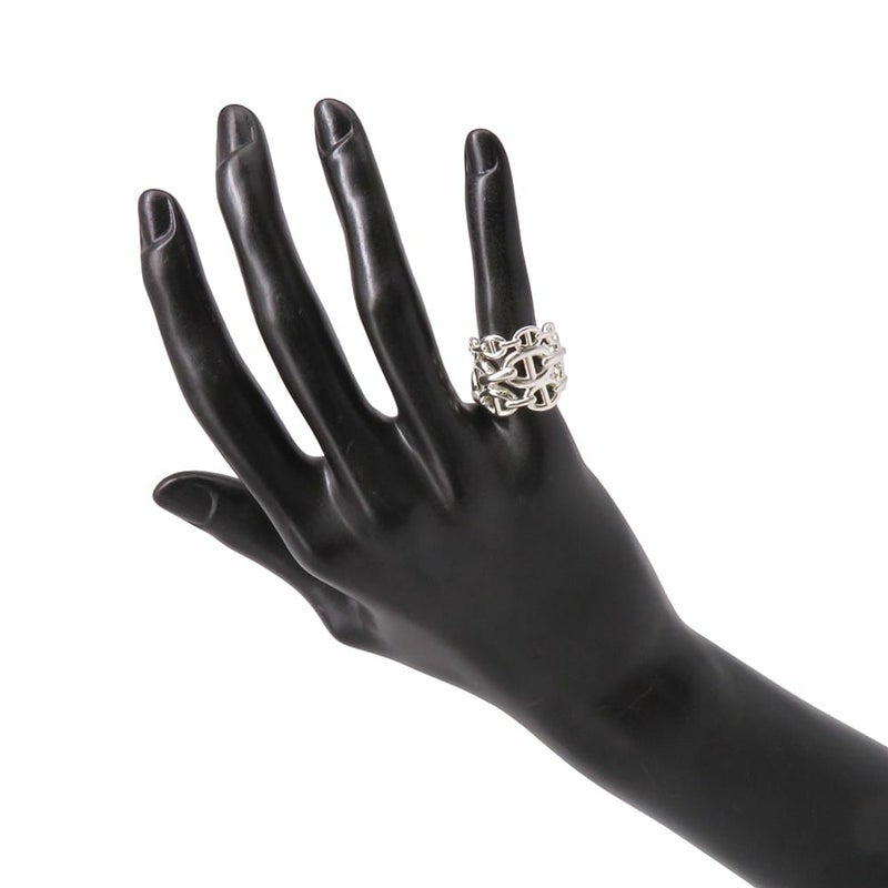 エルメス リング シェーヌダンクル アンシェネGM Enchainee SV925シルバー リングサイズ48 HERMES 指輪