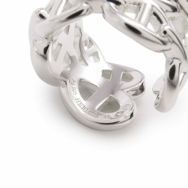 エルメス リング シェーヌダンクル アンシェネGM Enchainee SV925シルバー リングサイズ48 HERMES 指輪