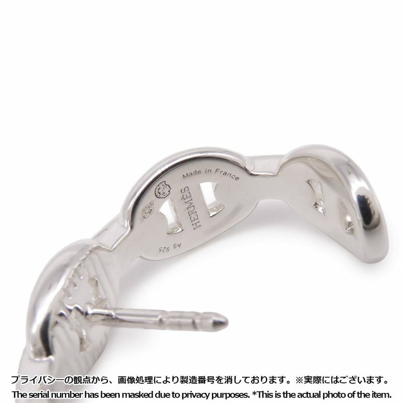 エルメス ピアス シェーヌダンクル アンシェネ Enchainee Earrings Chaine dAncre SV925シルバー HERMES スタッド