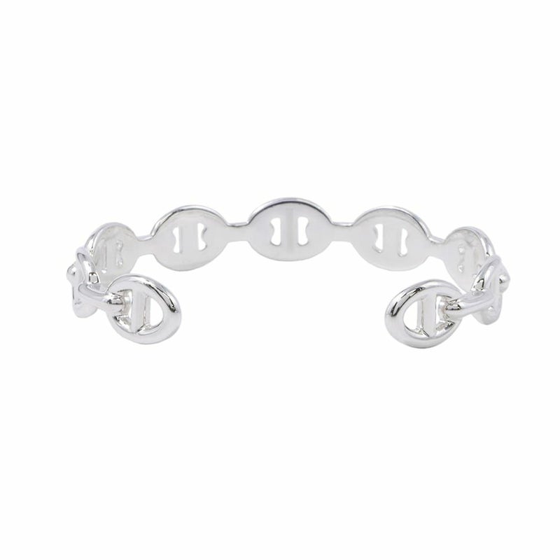 エルメス ブレスレット シェーヌダンクル アンシェネ バングル SV925シルバー サイズST HERMES バングル