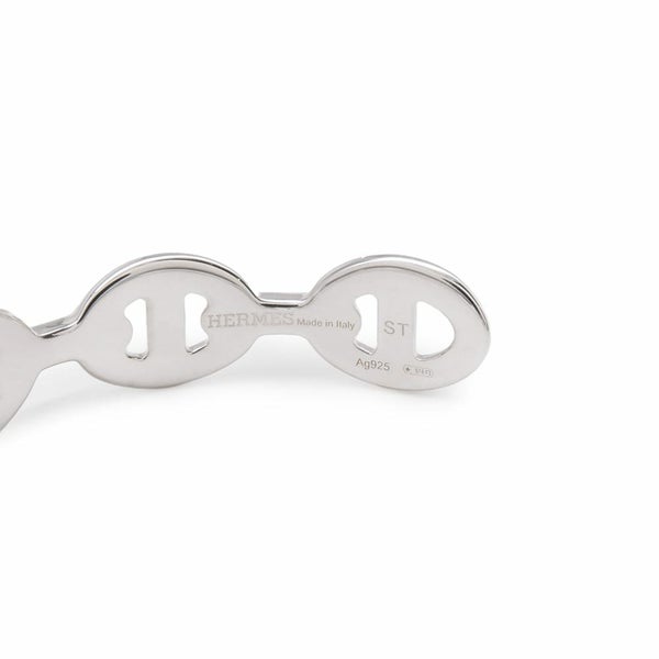 エルメス ブレスレット シェーヌダンクル アンシェネ バングル SV925シルバー サイズST HERMES バングル