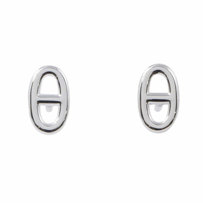 エルメス ピアス ファランドール シェーヌダンクル TPM SV925シルバー HERMES ジュエリー スタッドピアス