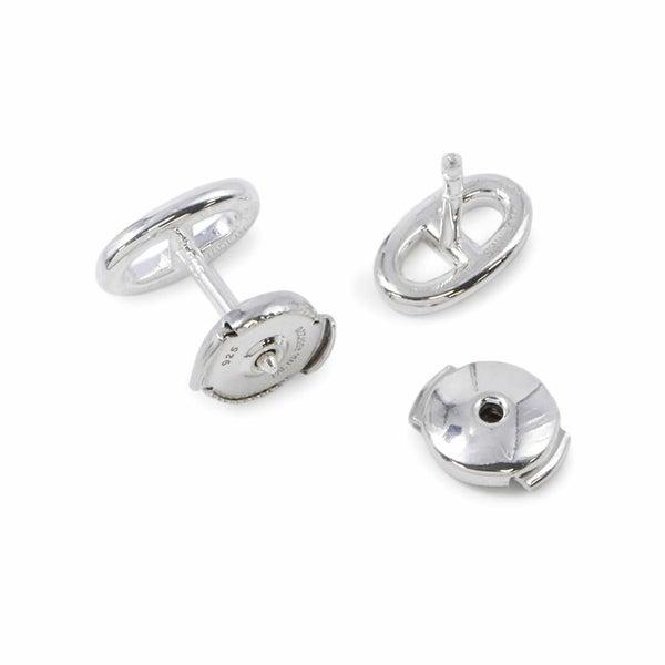 エルメス ピアス ファランドール シェーヌダンクル TPM SV925シルバー HERMES ジュエリー スタッドピアス