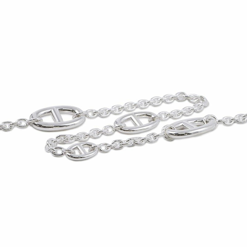 エルメス ネックレス シェーヌダンクル ファランドール 80 SV925シルバー HERMES ロングネックレス ジュエリー