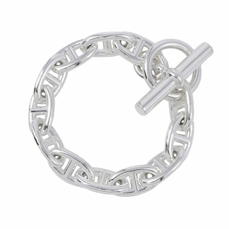 エルメス ブレスレット シェーヌダンクルGM 12コマ SV925シルバー HERMES ジュエリー