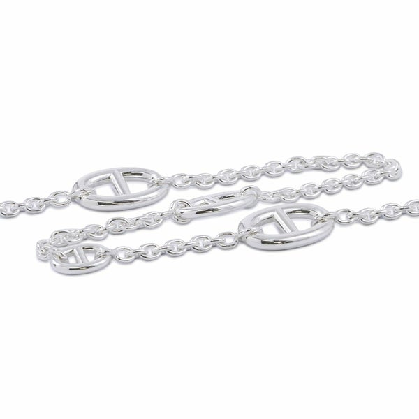 エルメス ネックレス シェーヌダンクル ファランドール 120 SV925シルバー HERMES ジュエリー