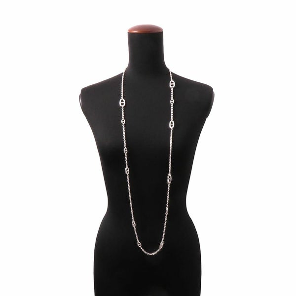 エルメス ネックレス シェーヌダンクル ファランドール 120 SV925シルバー HERMES ジュエリー