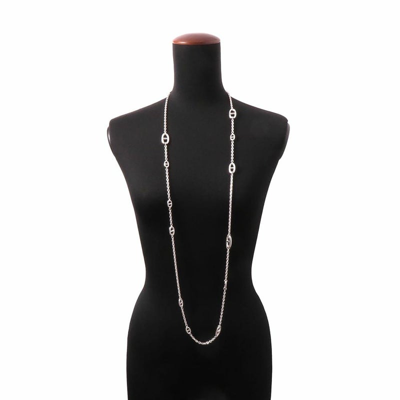 エルメス ネックレス シェーヌダンクル ファランドール 120 SV925シルバー HERMES ジュエリー