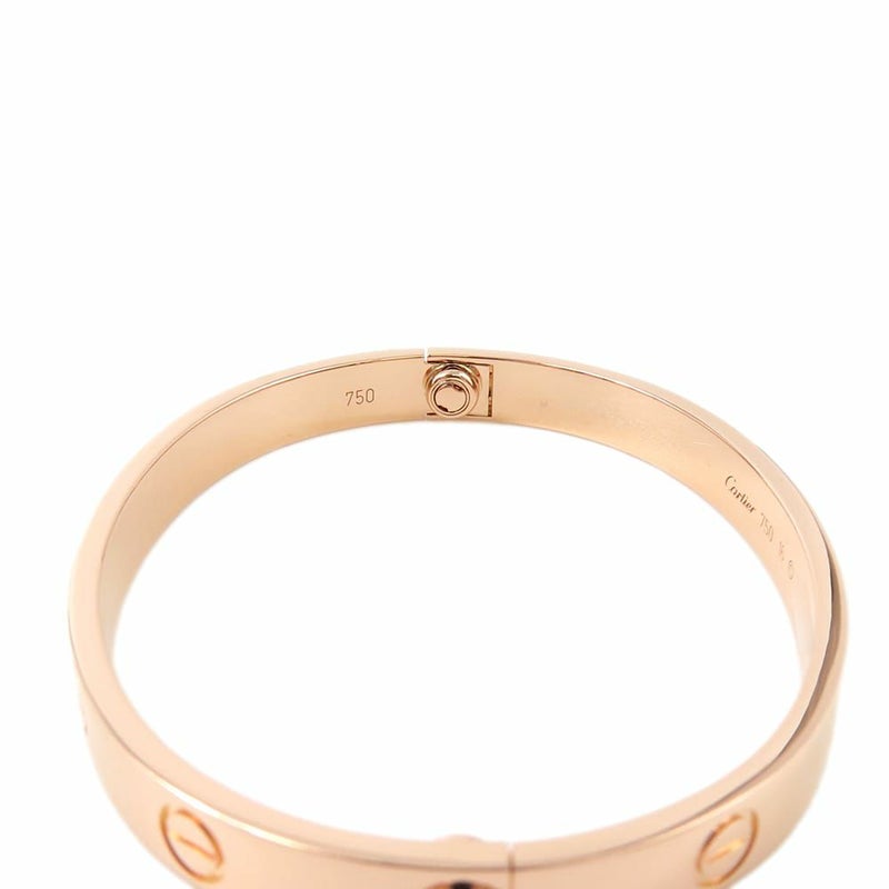 カルティエ ブレスレット ラブブレス クラシック K18PGピンクゴールド サイズ16 Cartier LOVEブレスレット バングル
