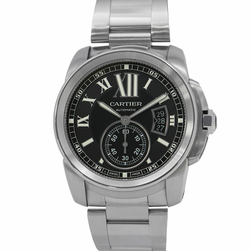 カルティエ カリブル ドゥ カルティエ デイト W7100016 Cartier 腕時計 ウォッチ 黒文字盤