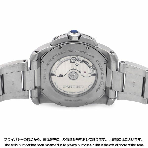 カルティエ カリブル ドゥ カルティエ デイト W7100016 Cartier 腕時計 ウォッチ 黒文字盤