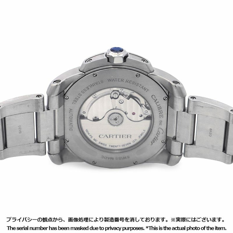 カルティエ カリブル ドゥ カルティエ デイト W7100016 Cartier 腕時計 ウォッチ 黒文字盤