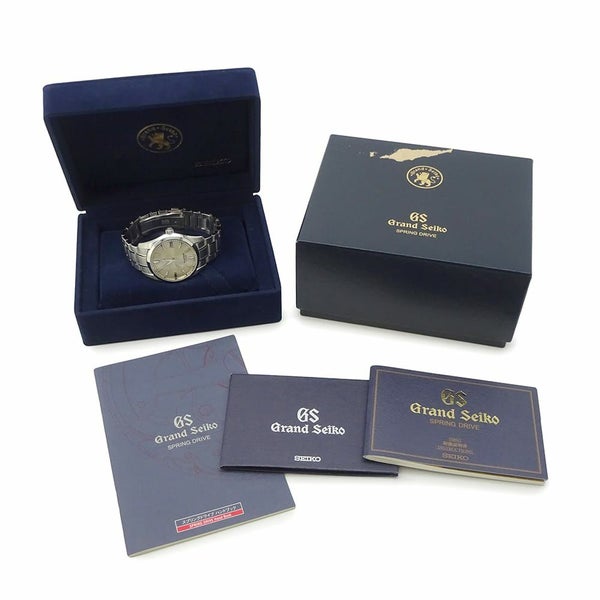 セイコー グランドセイコー スプリングドライブ SBGA001 SEIKO 腕時計 シルバー文字盤