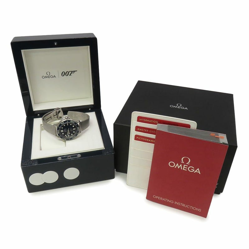 オメガ シーマスター ダイバー 300M 007 ボンド映画60周年記念 210.30.42.20.03.002 OMEGA 腕時計 ブルー文字盤