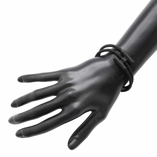 エルメス ブレスレット トゥルニ トレッセ ブラック/ブラック金具 スイフト HERMES アクセサリー 黒