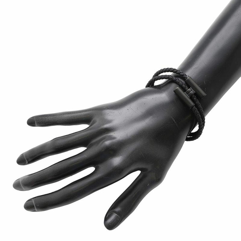 エルメス ブレスレット トゥルニ トレッセ ブラック/ブラック金具 スイフト HERMES アクセサリー 黒