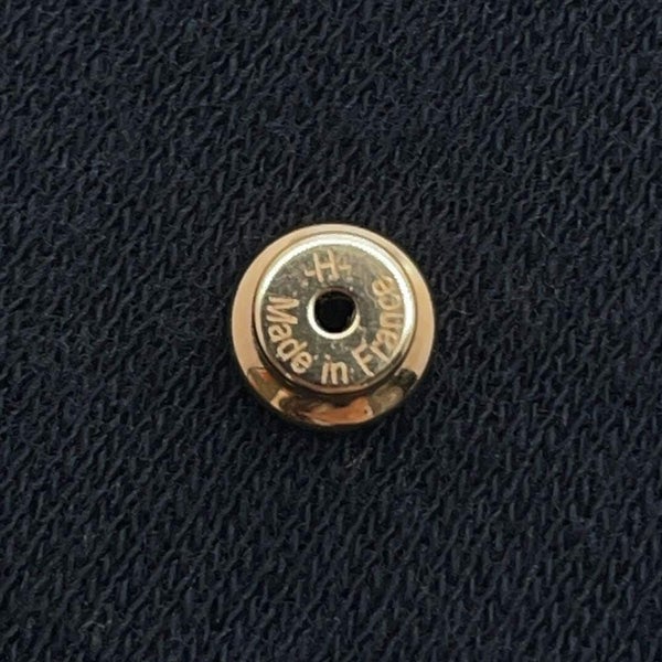 エルメス ピアス ミニ・ポップアッシュ マロングラッセ/ピンクゴールド金具 Hモチーフ HERMES Pop H ポップH