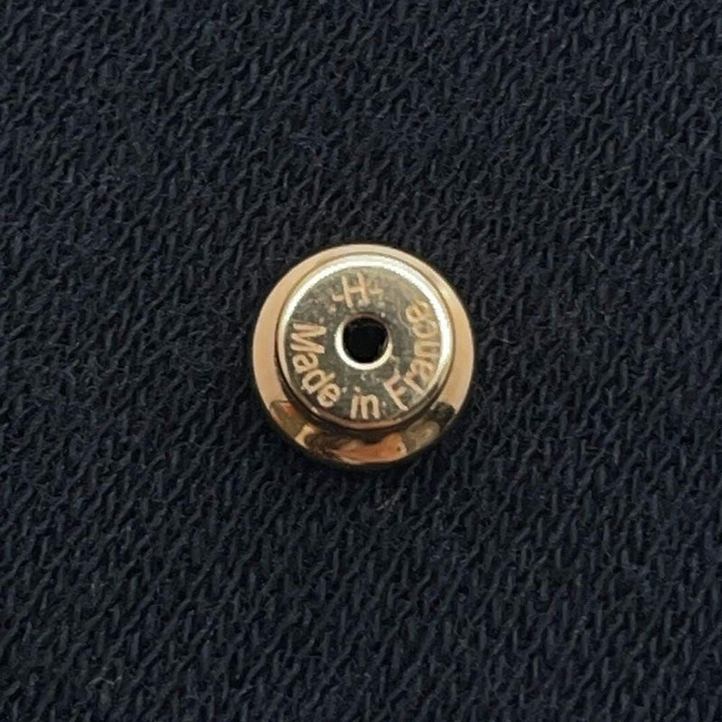 エルメス ピアス ミニ・ポップアッシュ マロングラッセ/ピンクゴールド金具 Hモチーフ HERMES Pop H ポップH