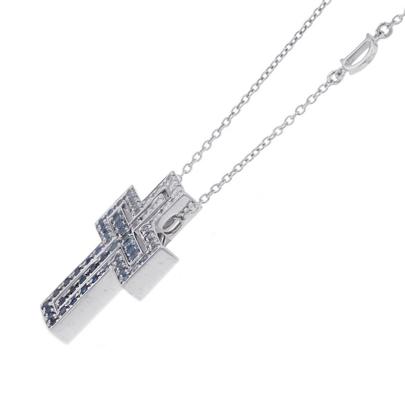 ダミアーニ ネックレス ベル エポック アイスバーグ S ダイヤモンド/サファイア 計約1.19ct K18WG 20087030 DAMIANI ペンダント