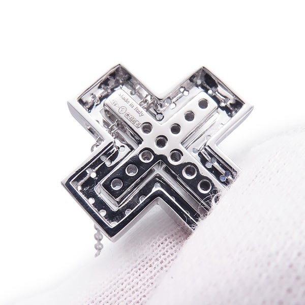 ダミアーニ ネックレス ベル エポック アイスバーグ S ダイヤモンド/サファイア 計約1.19ct K18WG 20087030 DAMIANI ペンダント