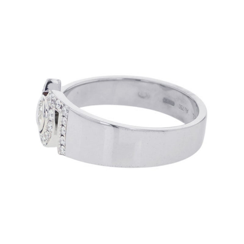 シャネル リング エターナル シャネル N°5 ダイヤモンド 中石0.25ct K18WGホワイトゴールド サイズ56 J12002 GIA鑑定書付き 指輪