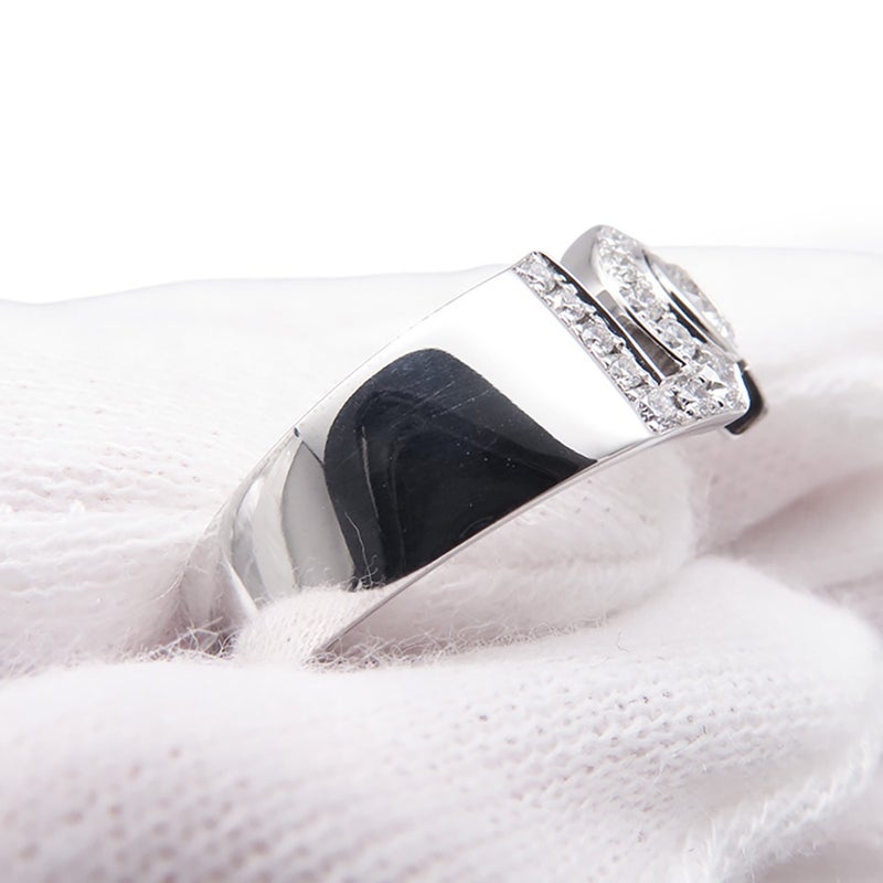 シャネル リング エターナル シャネル N°5 ダイヤモンド 中石0.25ct K18WGホワイトゴールド サイズ56 J12002 GIA鑑定書付き 指輪