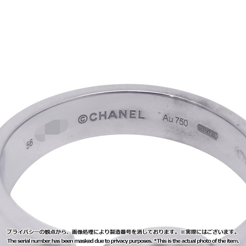 シャネル リング エターナル シャネル N°5 ダイヤモンド 中石0.25ct K18WGホワイトゴールド サイズ56 J12002 GIA鑑定書付き 指輪