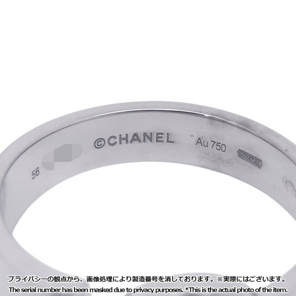 シャネル リング エターナル シャネル N°5 ダイヤモンド 中石0.25ct K18WGホワイトゴールド サイズ56 J12002 GIA鑑定書付き 指輪